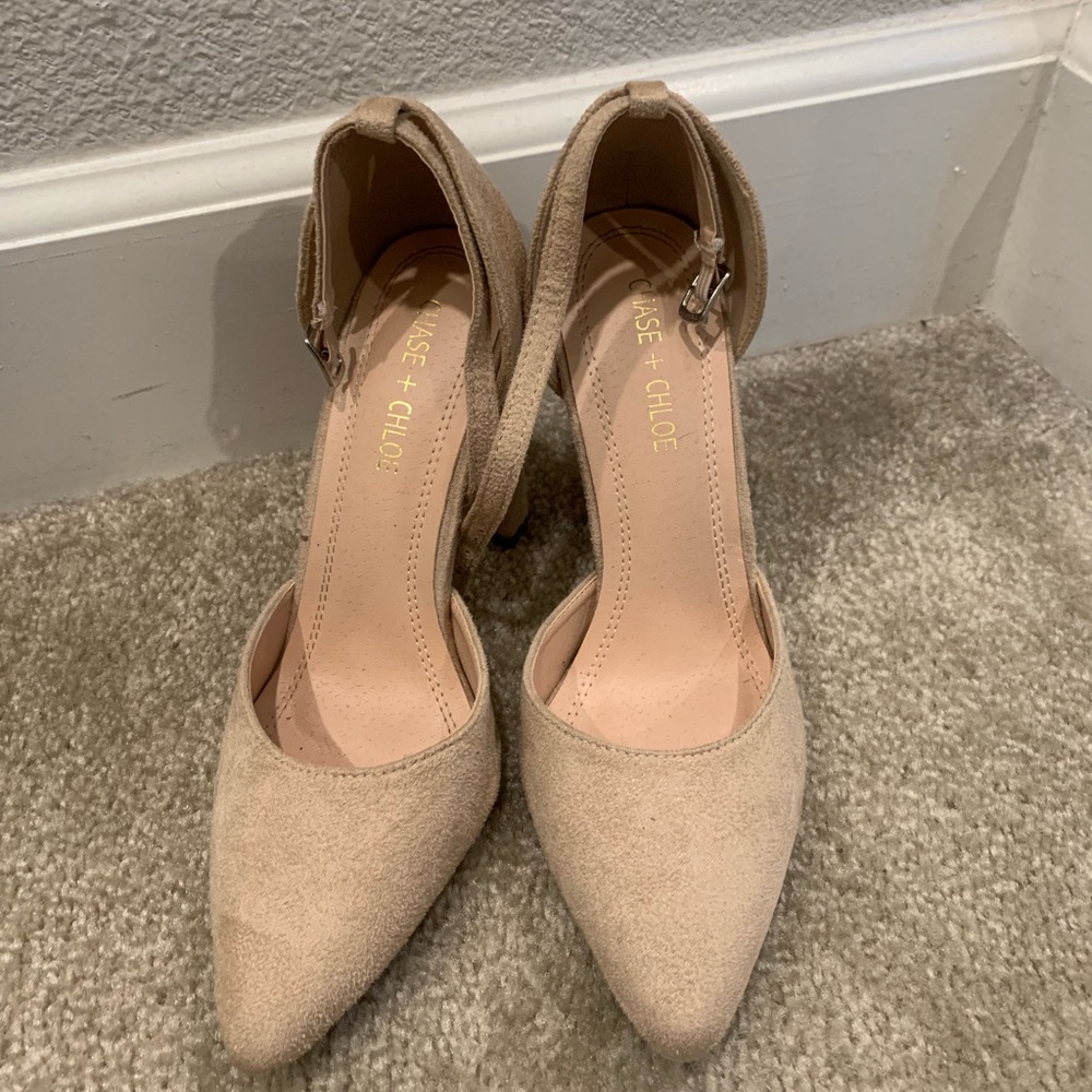 Nude Chase and Chloe High Heels from Vici